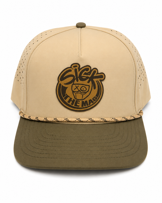 Sick The Mag Black Sandstone Rope Hat