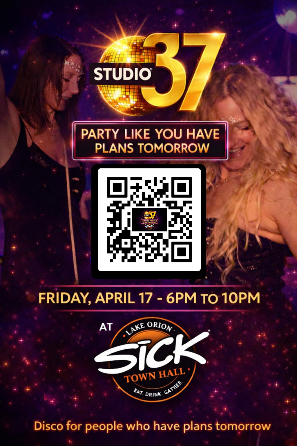 Studio 37 Dance Party at Sick Town Hall