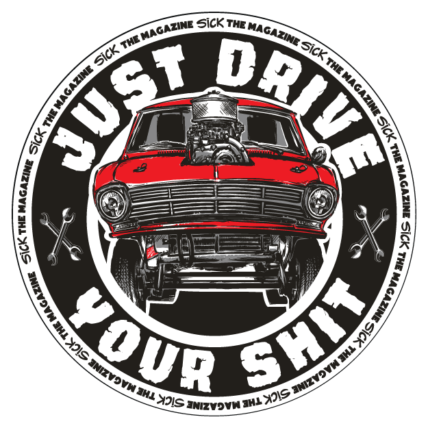 Just Drive Your Shit Chevy Sticker