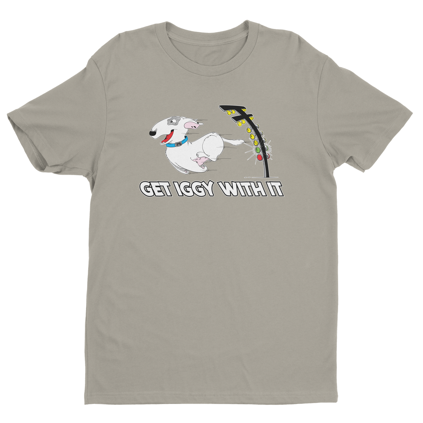 Clay Millican Get Iggy With It YOUTH T-Shirt (Gray)