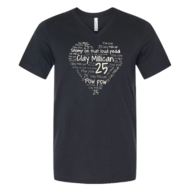 Clay Millican Women's V-Neck Shirt (LIMITED STOCK)