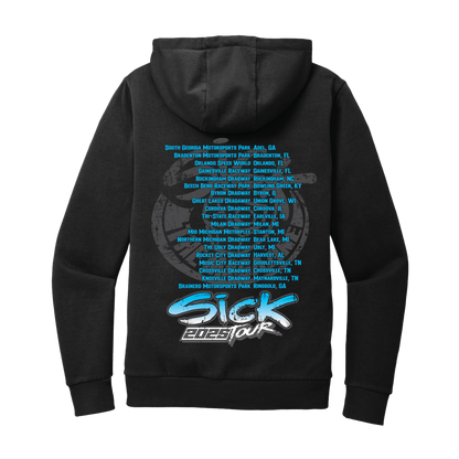 Sick Tour 2025 Hoodie Blue & Purple