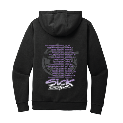Sick Tour 2025 Hoodie Blue & Purple