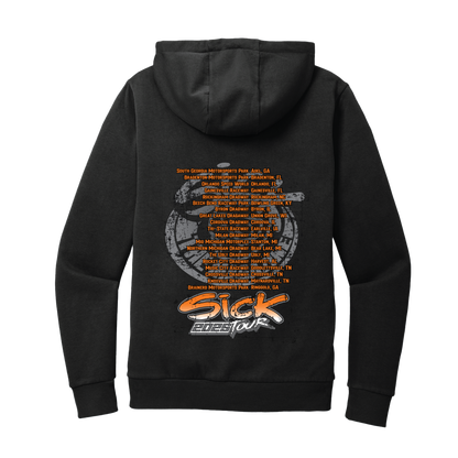 Sick Tour 2025 Hoodie Orange & Pink
