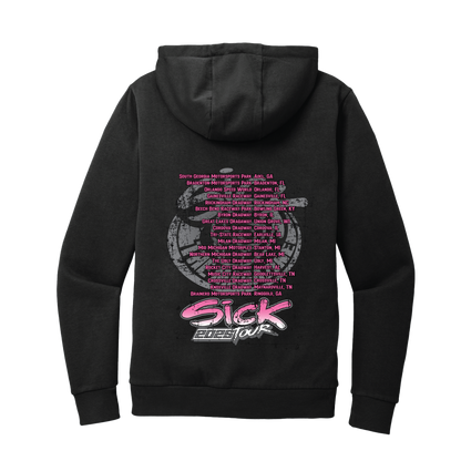 Sick Tour 2025 Hoodie Orange & Pink