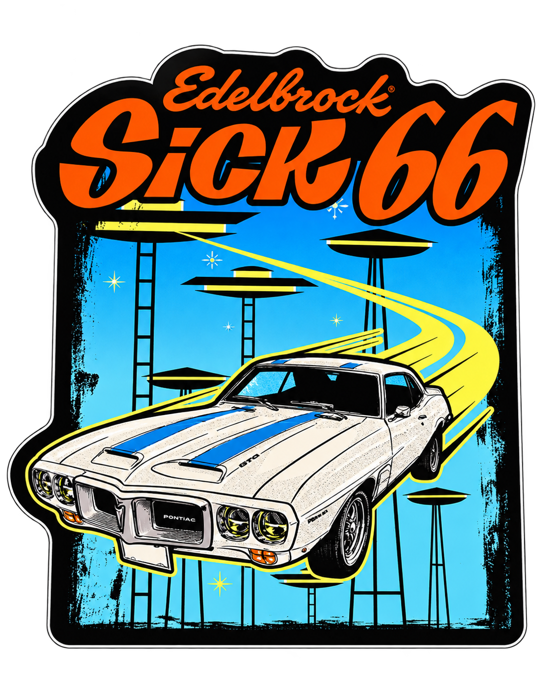 Sick 66 2026 Mo-Kan Dragway Track Sticker