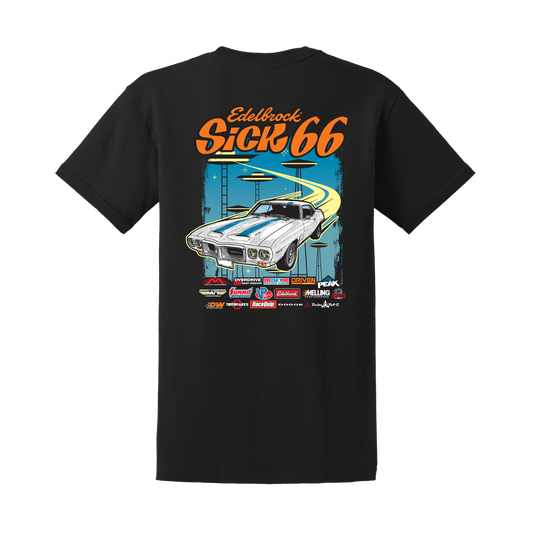 Sick 66 2026 Mo-Kan Dragway Track T-Shirt, back
