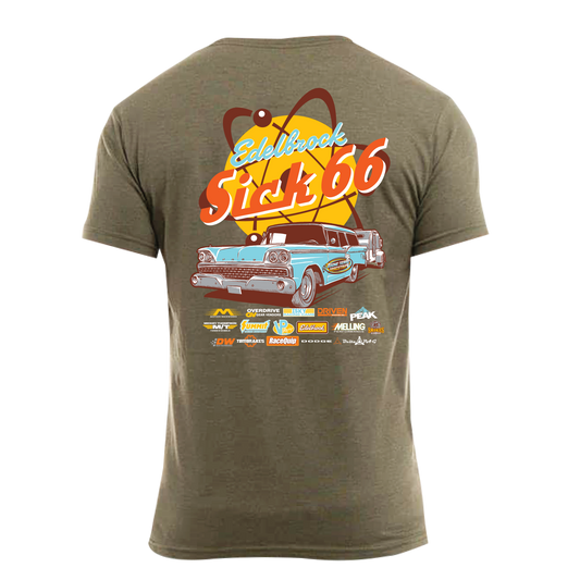 Sick 66 2026 Bonne Terre Drag Strip Track T-Shirt, back