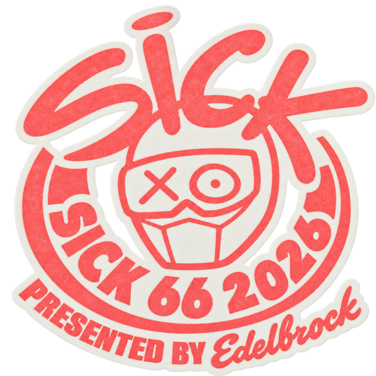 Sick 66 2026 Die Cut Sticker
