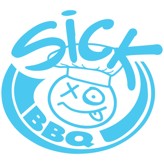 Sick BBQ Die Cut Sticker