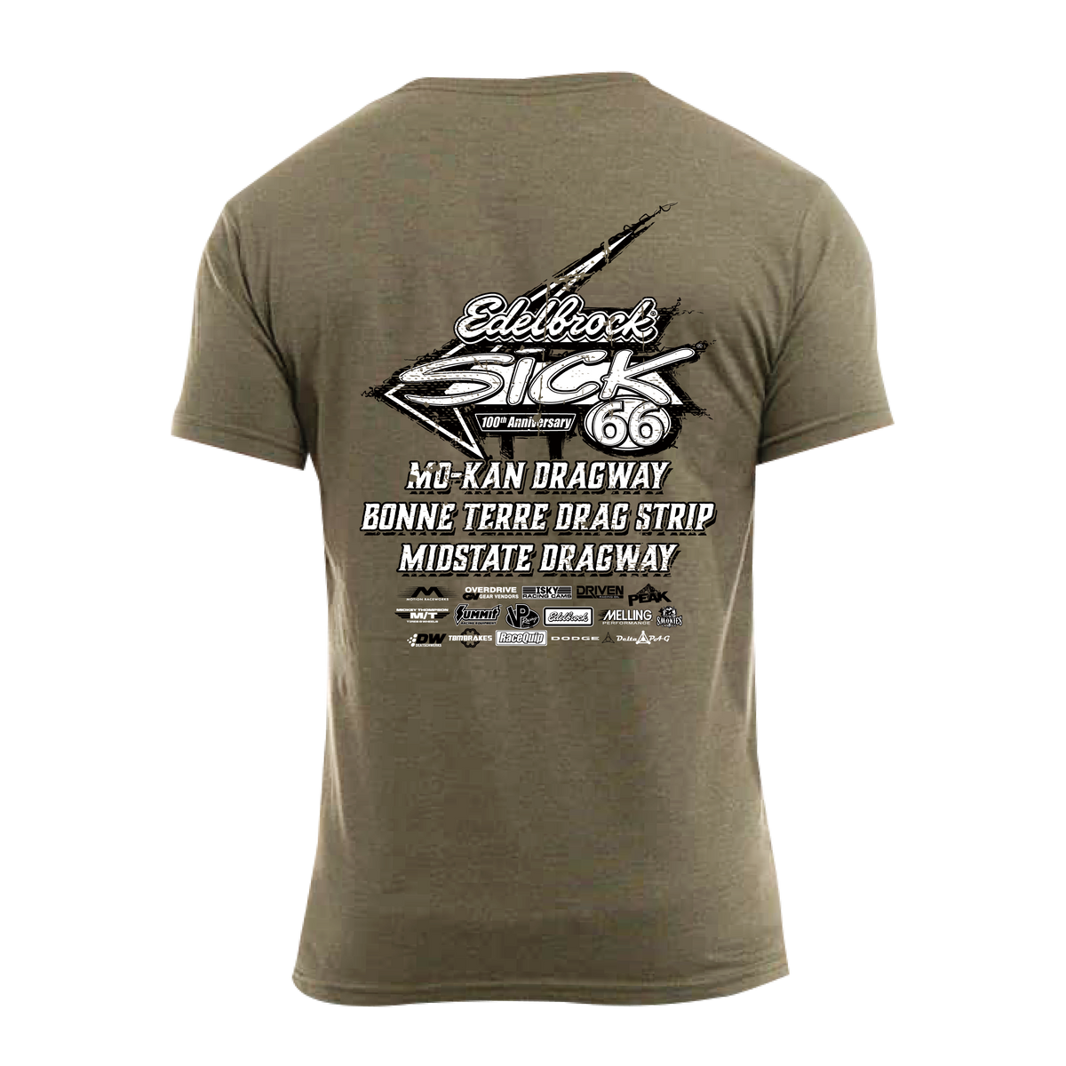 Sick 66 2026 Driver T-Shirt, back