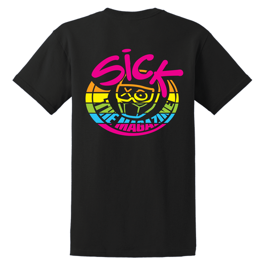 80's Sick The Mag T-Shirt (Neon), back