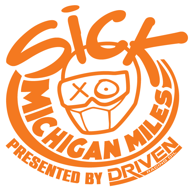 Sick Michigan Miles Presented by Driven Racing Oil Die Cut Sticker