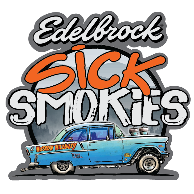 Sick Smokies Presented By Edelbrock Full Color Sticker