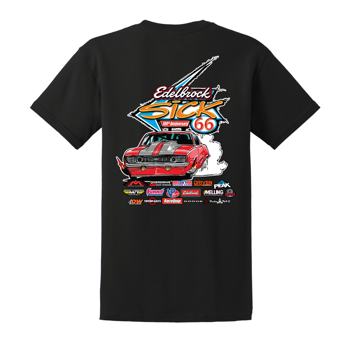 Sick 66 2026 Event T-Shirt, back