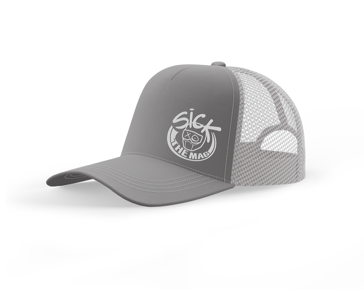 STM Gray & White Snapback