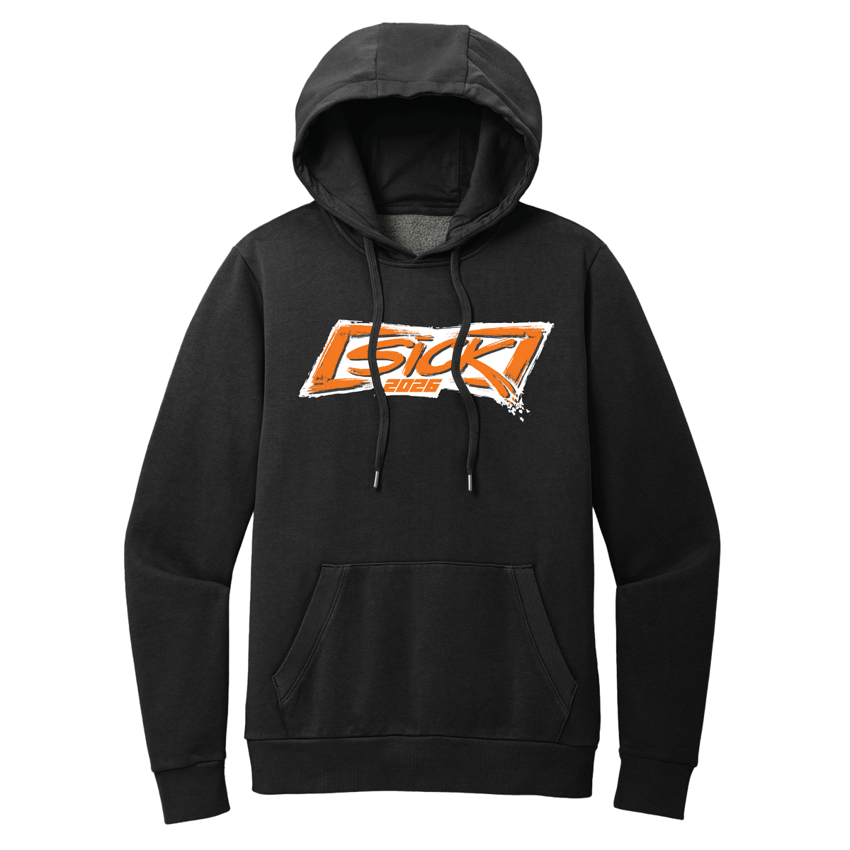 Hardest Vacation Hoodie, front