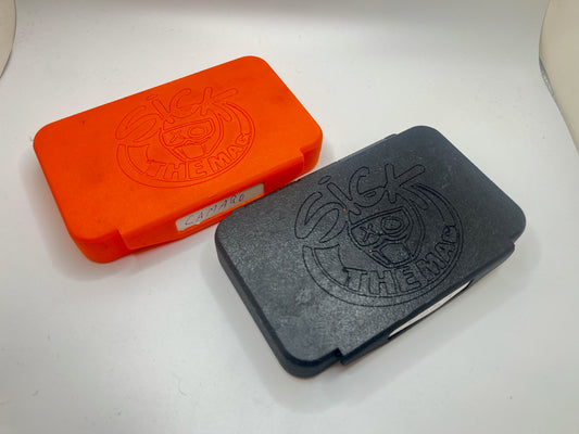 Orange 3D Printed Spark Plug Cases