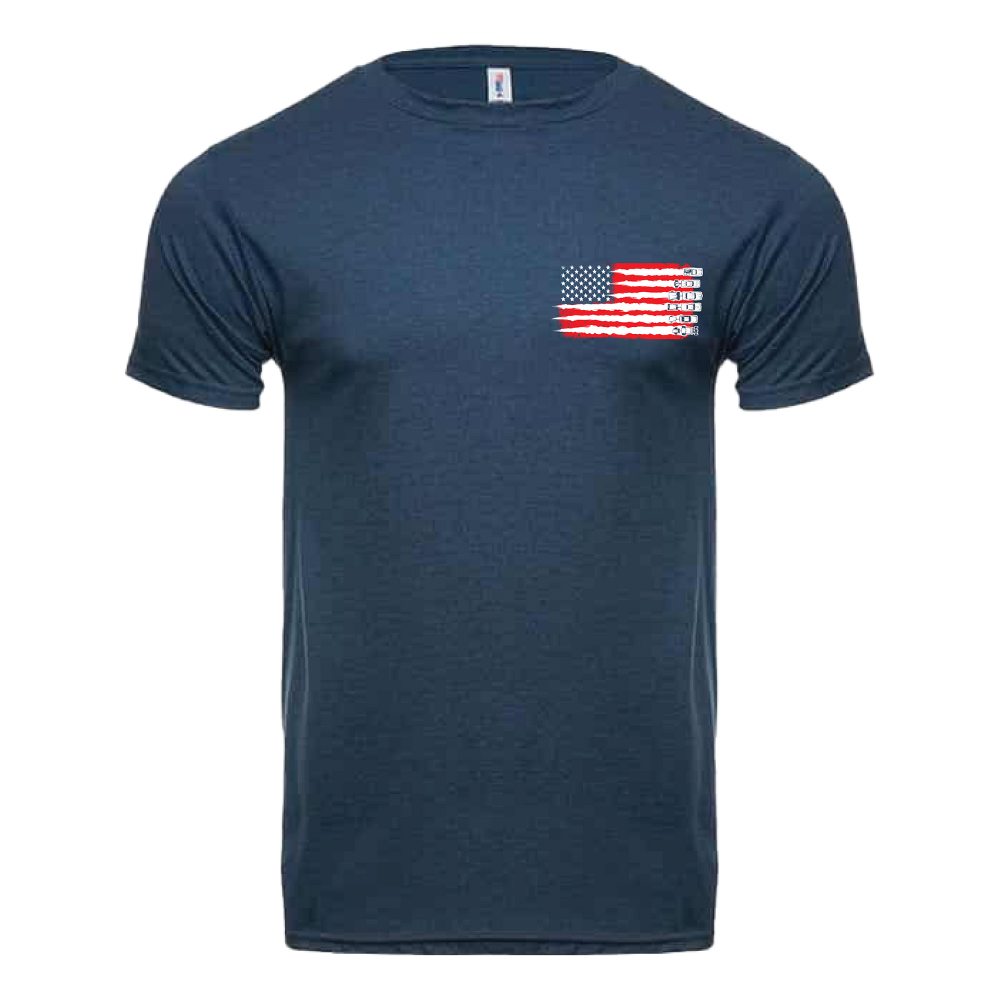 Stars, Stripes and Horsepower Labor Day T-Shirt