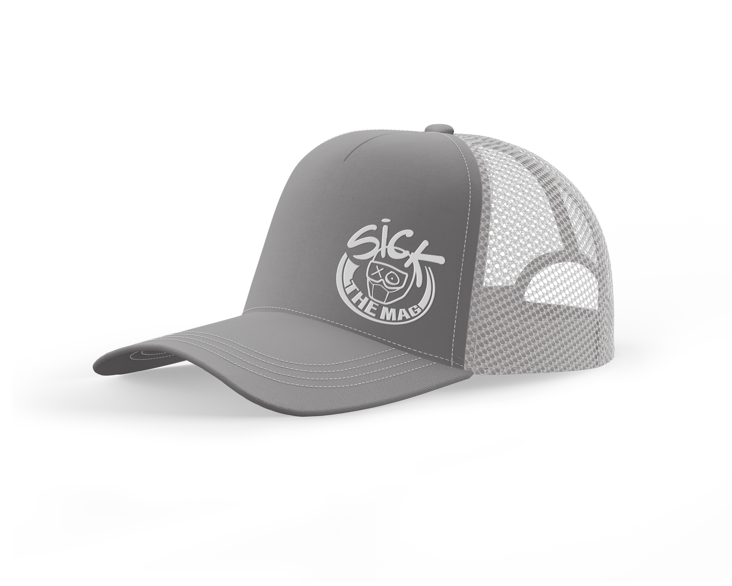 STM Gray & White Snapback