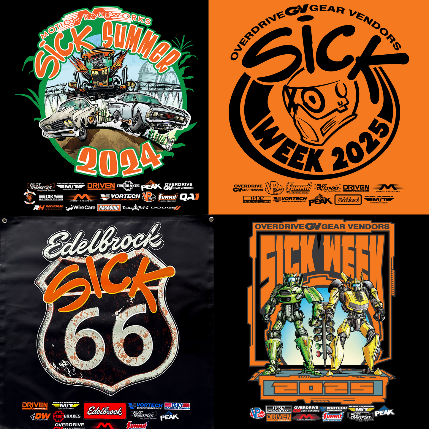 Mystery Banner & Sticker Pack + Earn 50 entries for the 65 GTO &$5K