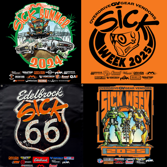 Mystery Banner & Sticker Pack + Earn 50 entries for the 65 GTO &$5K