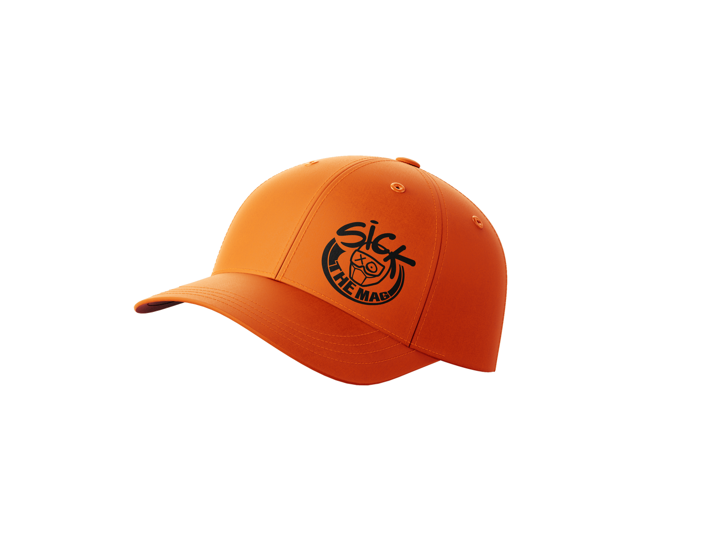 Sick The Mag Orange Flex Fit Hat
