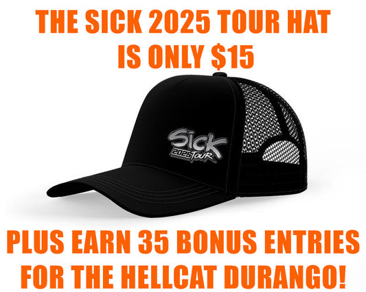 Sick Tour 2025 Hat Snapback