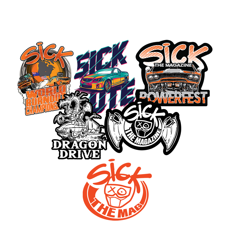 Sick Sticker Pack 1 – Sick The Mag