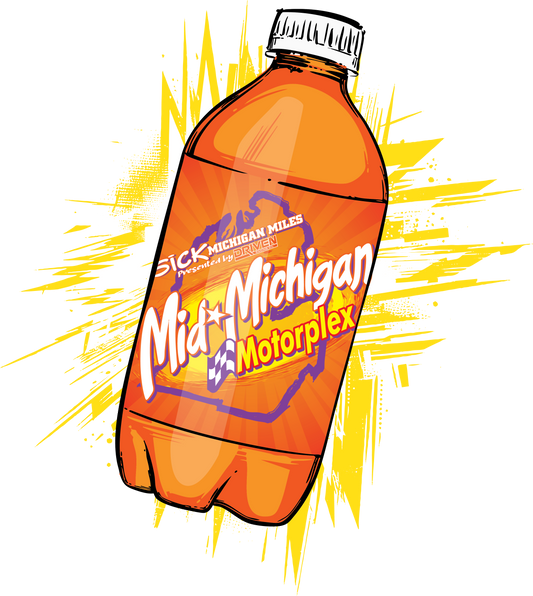 Sick Michigan Miles Mid Michigan Sticker