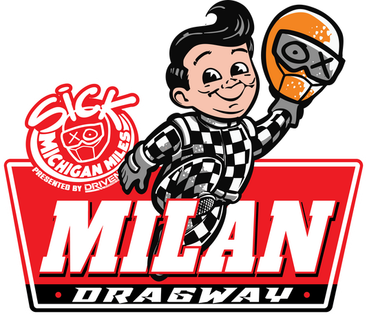 Sick Michigan Miles Milan Track Sticker