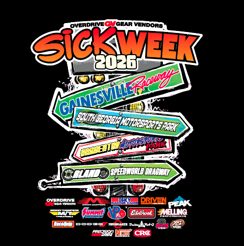 Sick Week 2026 All Track Banner