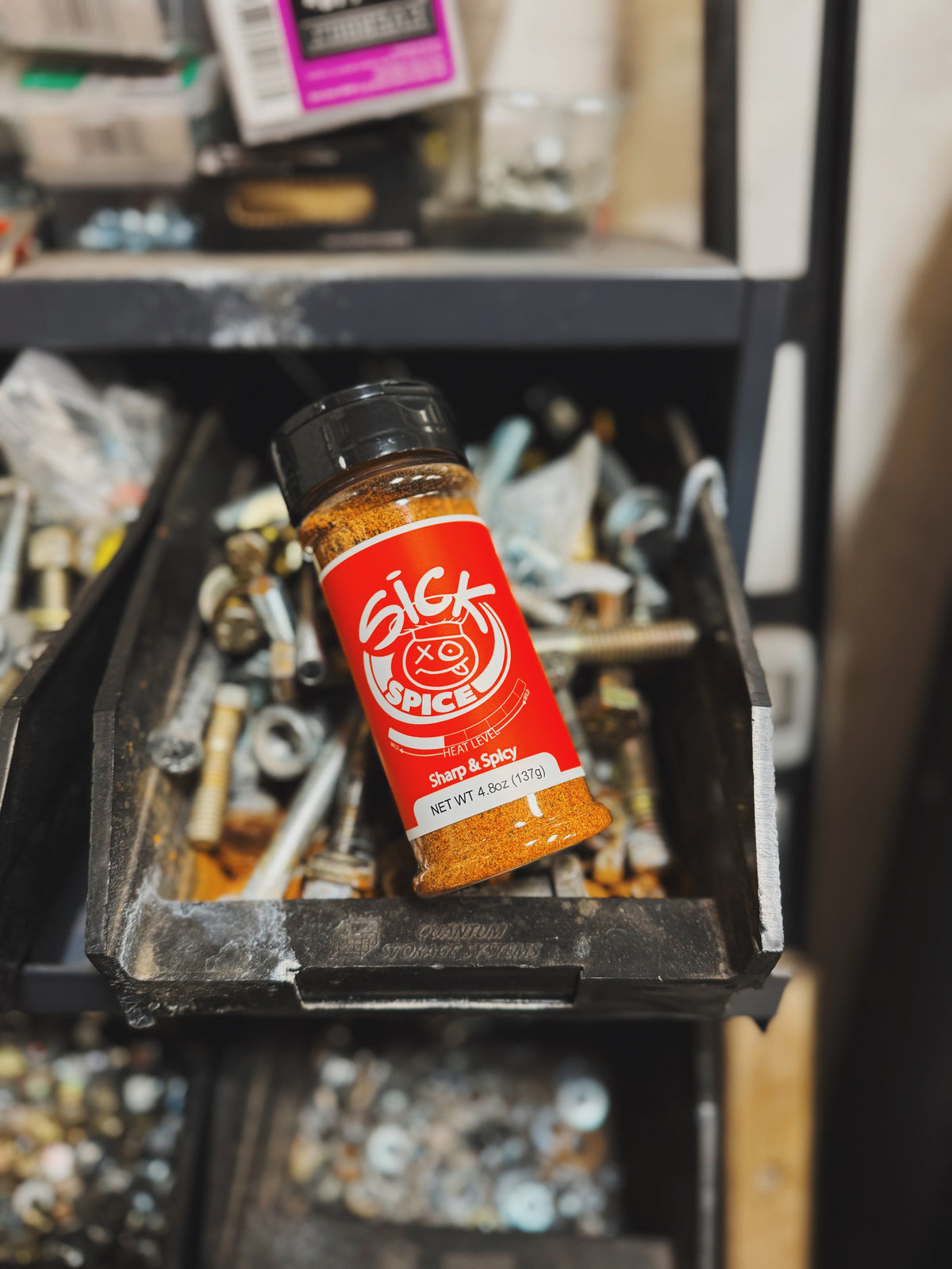 Sharp and Spicy Sick Spice, front