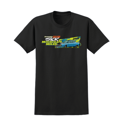 Sick Michigan Miles 2026 Day One, Mid Michigan Motorplex Daily Track Shirt