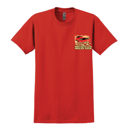 Sick Michigan Miles 2026 Day Two, Northern Michigan Dragway Daily Track Shirt