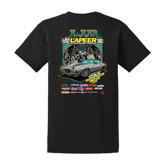 Sick Michigan Miles 2026 Day Five, Lapeer International Dragway Daily Track Shirt