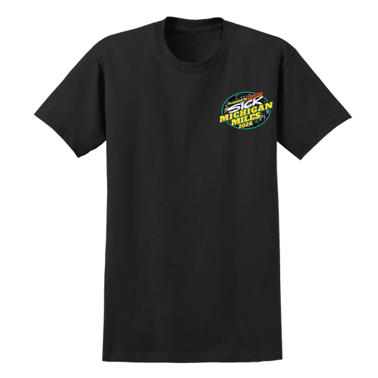 Sick Michigan Miles 2026 Day Five, Lapeer International Dragway Daily Track Shirt