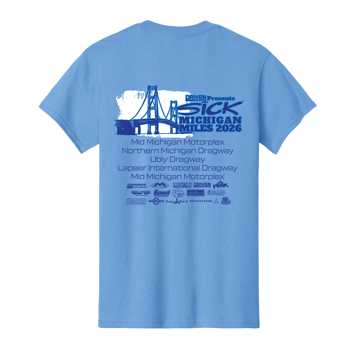 Sick Michigan Miles 2026 Drivers Shirt