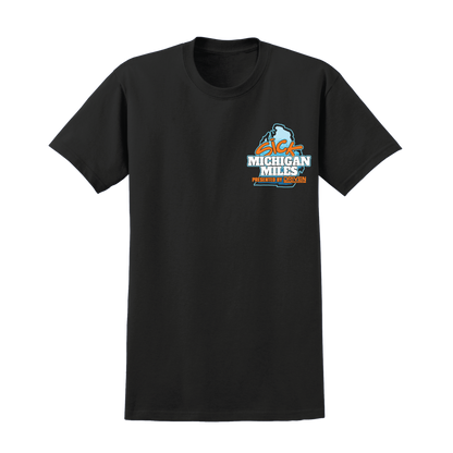 Sick Michigan Miles Presented by Driven Racing Oil T-Shirt (Black)