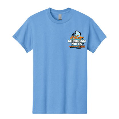 Sick Michigan Miles Presented by Driven Racing Oil T-Shirt (Blue)