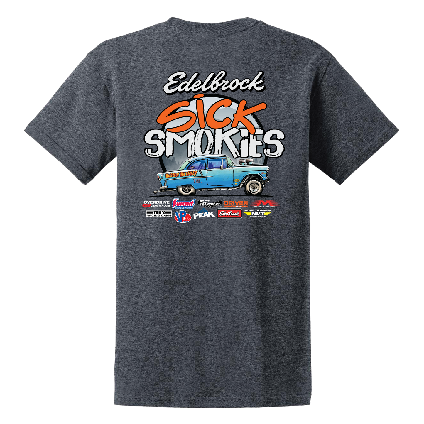 Edelbrock Sick Smokies T-Shirt (Gray)