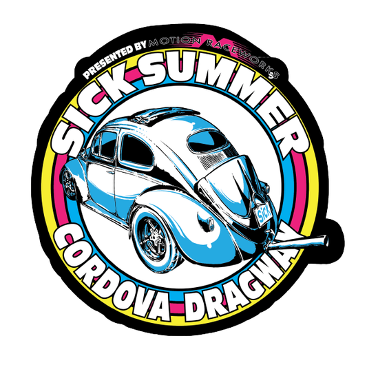 Sick Summer Track Sticker Cordova