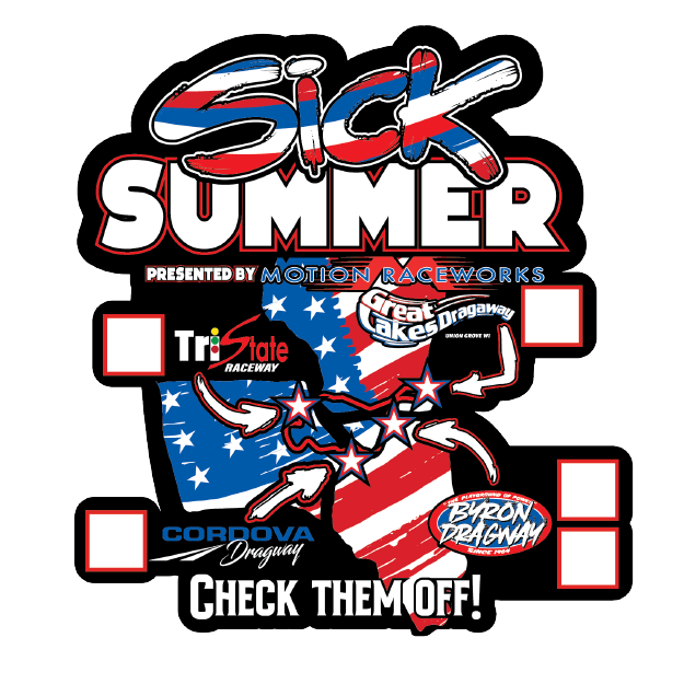 Sick Summer Track Sticker All Track