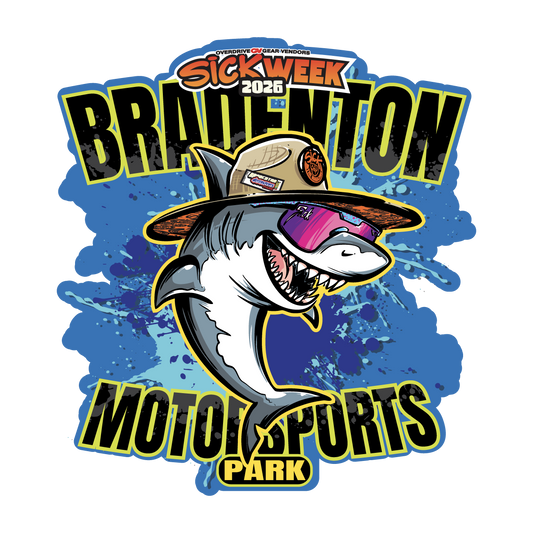 Sick Week 2026 Daily Track Sticker Bradenton