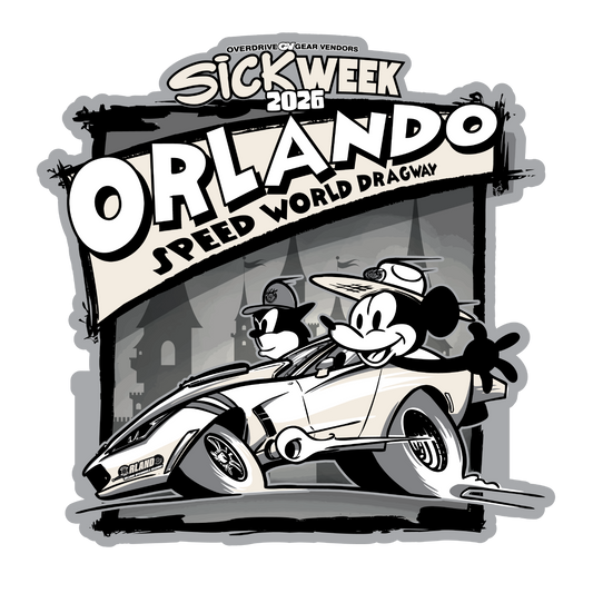 Sick Week 2026 Daily Track Sticker Orlando