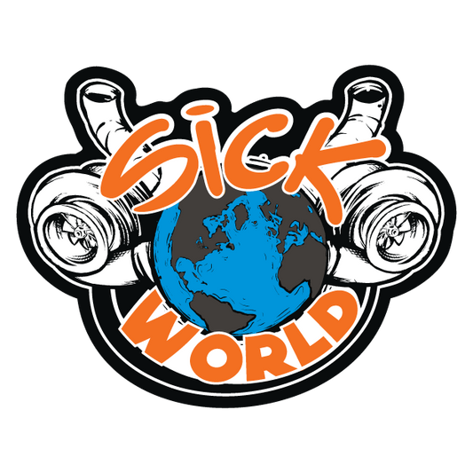 Sick World Sticker
