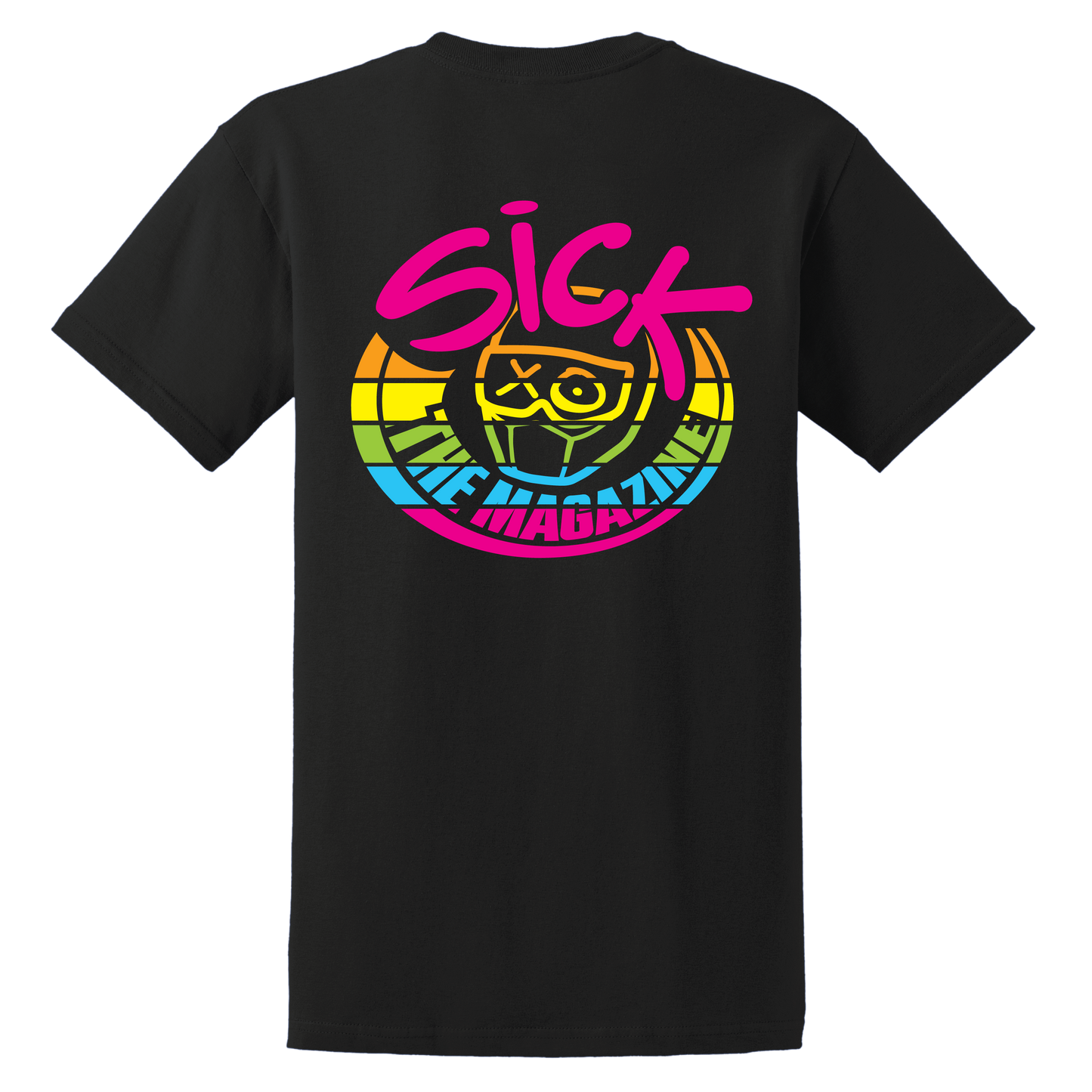 7. NEW 80's Sick The Mag Shirt (NEON)