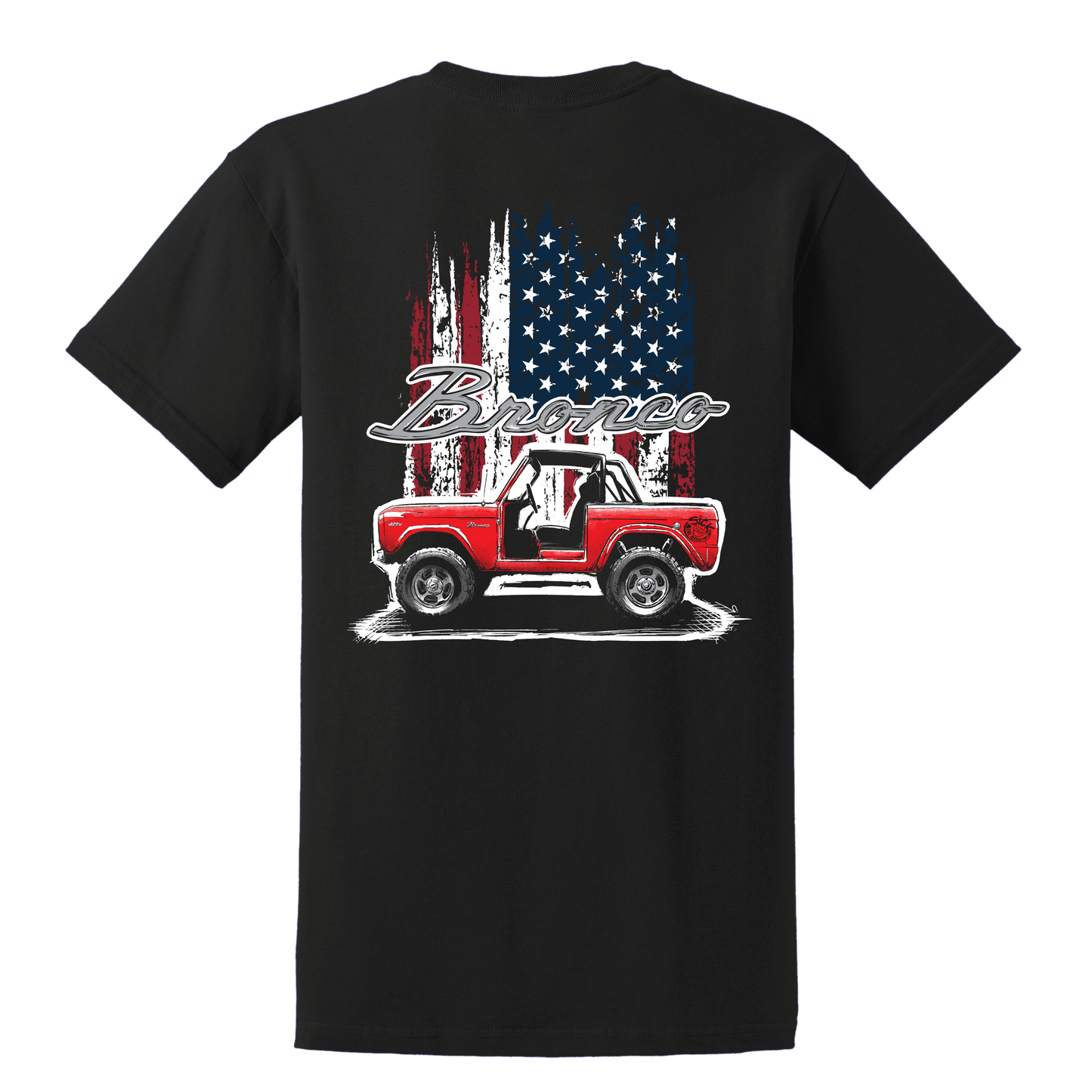 69 Giveaway Bronco T-Shirt (Flag)