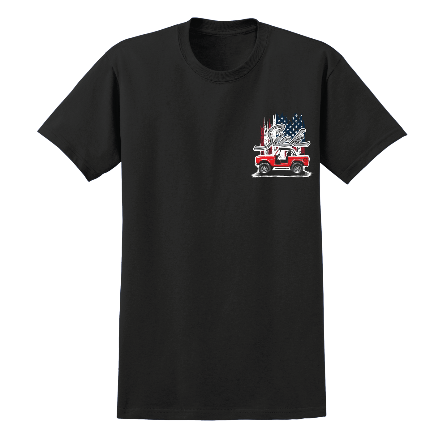 69 Giveaway Bronco T-Shirt (Flag)