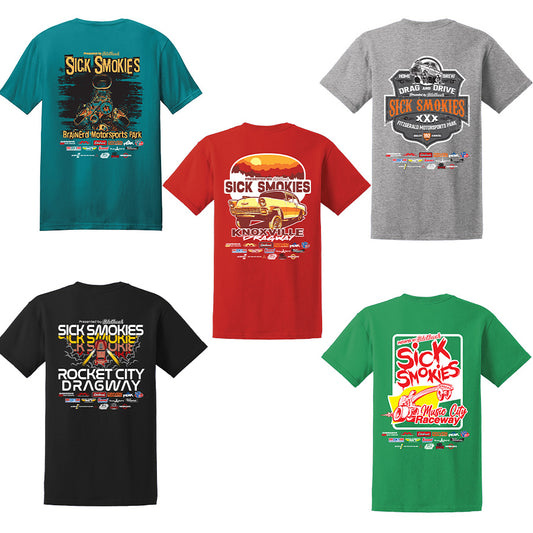 Edelbrock Sick Smokies Track Shirt Pack